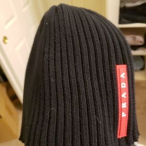 Prada mens beanie